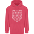 A Grizzly Bear Childrens Kids Hoodie Heliconia