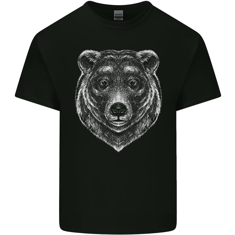 A Grizzly Bear Kids T-Shirt Childrens Black