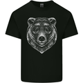 A Grizzly Bear Mens Cotton T-Shirt Tee Top Black