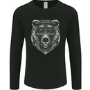 A Grizzly Bear Mens Long Sleeve T-Shirt Black