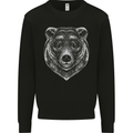A Grizzly Bear Mens Sweatshirt Jumper Black