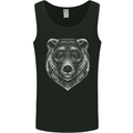 A Grizzly Bear Mens Vest Tank Top Black