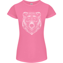 A Grizzly Bear Womens Petite Cut T-Shirt Azalea