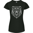 A Grizzly Bear Womens Petite Cut T-Shirt Black