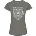 A Grizzly Bear Womens Petite Cut T-Shirt Charcoal