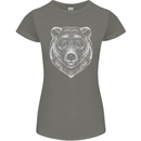 A Grizzly Bear Womens Petite Cut T-Shirt Charcoal