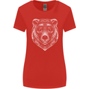 A Grizzly Bear Womens Wider Cut T-Shirt Red