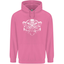 A Grizzly Polar Bear Childrens Kids Hoodie Azalea