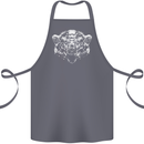 A Grizzly Polar Bear Cotton Apron 100% Organic Steel