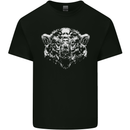 A Grizzly Polar Bear Mens Cotton T-Shirt Tee Top Black