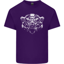 A Grizzly Polar Bear Mens Cotton T-Shirt Tee Top Purple