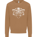 A Grizzly Polar Bear Mens Sweatshirt Jumper Caramel Latte