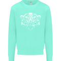 A Grizzly Polar Bear Mens Sweatshirt Jumper Peppermint