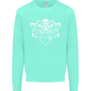 A Grizzly Polar Bear Mens Sweatshirt Jumper Peppermint