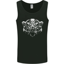 A Grizzly Polar Bear Mens Vest Tank Top Black