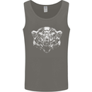 A Grizzly Polar Bear Mens Vest Tank Top Charcoal