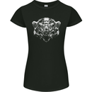 A Grizzly Polar Bear Womens Petite Cut T-Shirt Black