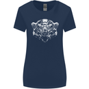 A Grizzly Polar Bear Womens Wider Cut T-Shirt Navy Blue