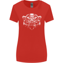 A Grizzly Polar Bear Womens Wider Cut T-Shirt Red