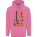 A Guitar Blueprint Music Rock n Roll Guitarist Childrens Kids Hoodie Azalea