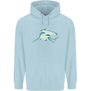 A Hammerhead Shark Childrens Kids Hoodie Light Blue