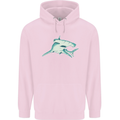 A Hammerhead Shark Childrens Kids Hoodie Light Pink