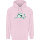 A Hammerhead Shark Childrens Kids Hoodie Light Pink