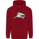 A Hammerhead Shark Childrens Kids Hoodie Red