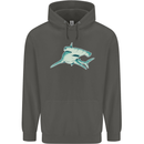A Hammerhead Shark Childrens Kids Hoodie Storm Grey