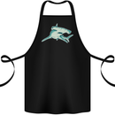 A Hammerhead Shark Cotton Apron 100% Organic Black