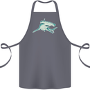 A Hammerhead Shark Cotton Apron 100% Organic Steel