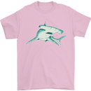 A Hammerhead Shark Mens T-Shirt Cotton Gildan Light Pink