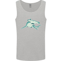 A Hammerhead Shark Mens Vest Tank Top Sports Grey