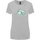 A Hammerhead Shark Womens Wider Cut T-Shirt Sports Grey