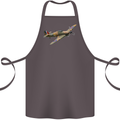 A Hawker Hurricane Flying Solo Cotton Apron 100% Organic Dark Grey