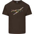A Hawker Hurricane Flying Solo Kids T-Shirt Childrens Chocolate