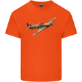 A Hawker Hurricane Flying Solo Kids T-Shirt Childrens Orange