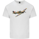 A Hawker Hurricane Flying Solo Kids T-Shirt Childrens White