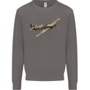 A Hawker Hurricane Flying Solo Mens Sweatshirt Jumper Charcoal