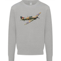 A Hawker Hurricane Flying Solo Mens Sweatshirt Jumper Sports Grey
