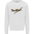 A Hawker Hurricane Flying Solo Mens Sweatshirt Jumper White