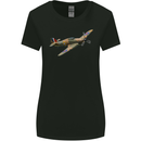 A Hawker Hurricane Flying Solo Womens Wider Cut T-Shirt Black