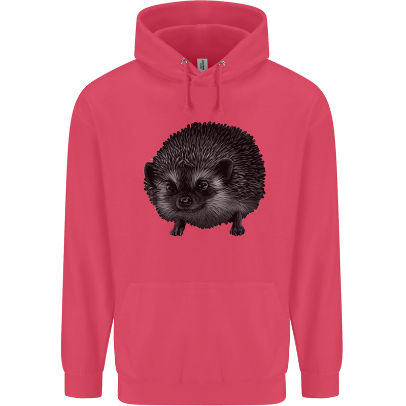 A Hedgehog Drawing Childrens Kids Hoodie Heliconia