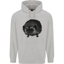 A Hedgehog Drawing Childrens Kids Hoodie Sports Grey