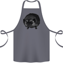 A Hedgehog Drawing Cotton Apron 100% Organic Steel