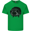 A Hedgehog Drawing Kids T-Shirt Childrens Irish Green