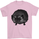 A Hedgehog Drawing Mens T-Shirt Cotton Gildan Light Pink