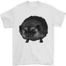 A Hedgehog Drawing Mens T-Shirt Cotton Gildan White