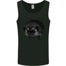 A Hedgehog Drawing Mens Vest Tank Top Black