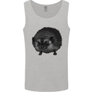 A Hedgehog Drawing Mens Vest Tank Top Sports Grey